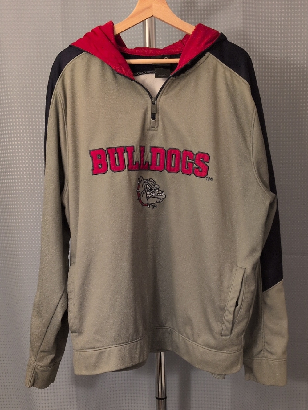 Gonzaga Bulldogs 1/4 Zip Pullover